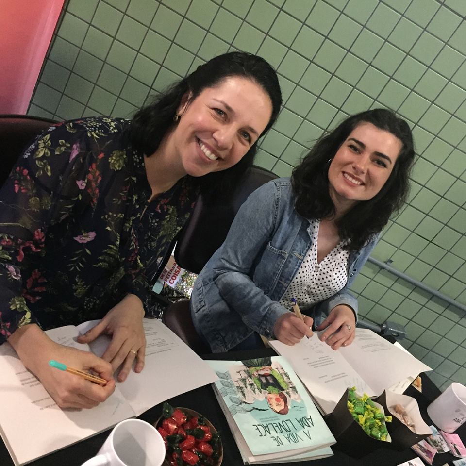 Sessão de Autógrafos do Livro A Vida de Ada Lovelace no SBQS 2018