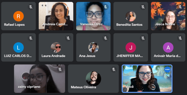 Foto palestra - Josiane Rosa de Oliveira Gaia Pimenta